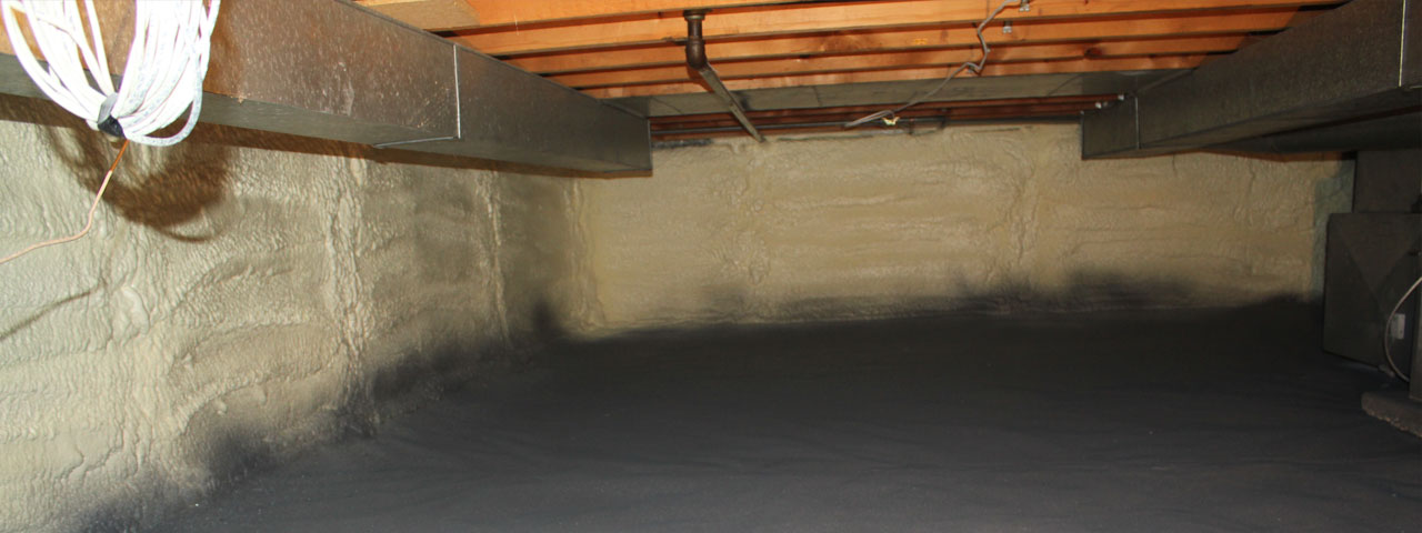 Wilmington spray foam insulation for crawl spaces